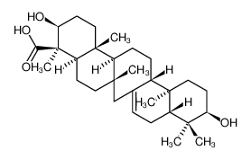 (3S,4R,4aR,6aS,9aR,11R,13aR,13bS,15aS,15bR)-3,11-dihydroxy-4,6a,10,10,13a,15b-hexamethyl-2,3,4,4a,5,6,6a,7,9,9a,10,11,12,13,13a,13b,14,15,15a,15b-icosahydro-1H-cyclohepta[1,2-a:5,4-a']dinaphthalene-4-carboxylic acid 53755-77-4