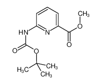 methyl 6-[(2-methylpropan-2-yl)oxycarbonylamino]pyridine-2-carboxylate 258497-48-2