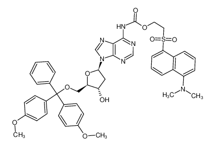 187674-19-7 structure, C46H46N6O9S