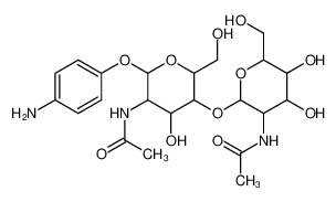 N-[2-[5-acetamido-6-(4-aminophenoxy)-4-hydroxy-2-(hydroxymethyl)oxan-3-yl]oxy-4,5-dihydroxy-6-(hydroxymethyl)oxan-3-yl]acetamide