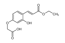 1374859-44-5 spectrum, (E)-3-(4-carboxymethoxy-2-hydroxyphenyl)acrylic acid ethyl ester