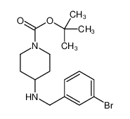 4-[(3-溴苄基)氨基]-1-哌啶羧酸叔丁酯