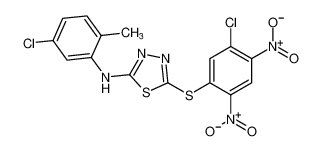 120403-78-3 structure, C15H9Cl2N5O4S2