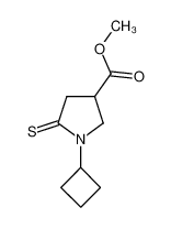 1272321-81-9 spectrum, methyl 1-cyclobutyl-5-thioxopyrrolidine-3-carboxylate