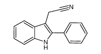 2-(2-phenyl-1H-indol-3-yl)acetonitrile 27005-52-3