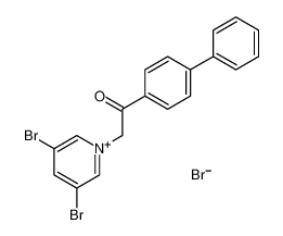 7495-30-9 2-(3,5-dibromopyridin-1-ium-1-yl)-1-(4-phenylphenyl)ethanone,bromide