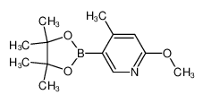 2-甲氧基-4-甲基-5-(4,4,5,5-四甲基-[1,3,2]二噁硼烷-2-基)-吡啶