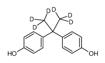 4-[1,1,1,3,3,3-hexadeuterio-2-(4-hydroxyphenyl)propan-2-yl]phenol 86588-58-1