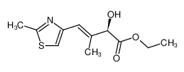 262375-56-4 (2R,3E)-ethyl 2-hydroxy-3-methyl-4-(2-methyl-1,3-thiazol-4-yl)-3-butenoate