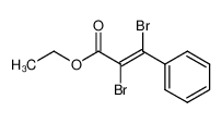 176246-53-0 ethyl (E)-2,3-dibromo-2-phenylpropenoate