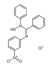 N-hydroxy-N'-(3-nitrophenyl)-N-phenylbenzenecarboximidamide,chloride