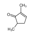 4041-11-6 spectrum, 2,5-dimethylcyclopent-2-en-1-one