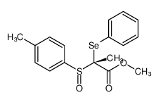 105259-65-2 structure, C17H18O3SSe