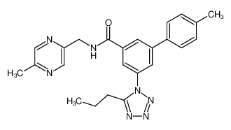 1000586-44-6 structure, C24H25N7O