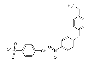 Toluene-4-sulfonate1-ethyl-4-(4-nitro-benzyl)-pyridinium;