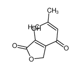 4-hydroxy-3-(3-methylbut-2-enoyl)-2H-furan-5-one 27846-47-5