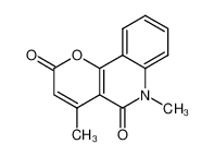 79359-49-2 4,6-dimethyl-5,6-dihydro-2H-pyrano[3,2-c]quinoline-2,5-dione