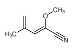 90213-02-8 2-methoxy-4-methylpenta-2,4-dienenitrile