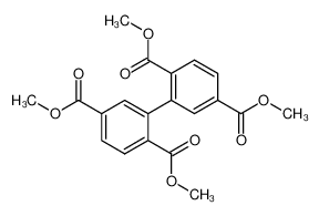 biphenyl-2,5,2',5'-tetracarboxylic acid tetramethyl ester 871897-28-8