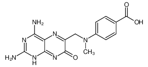 4-[(2,4-二氨基-7-氧代-8H-蝶啶-6-基)甲基-甲基氨基]苯甲酸
