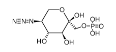 136616-71-2 ((2R,3S,4R,5S)-5-azido-2,3,4-trihydroxytetrahydro-2H-pyran-2-yl)methyl dihydrogen phosphate