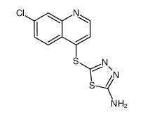 175204-98-5 structure, C11H7ClN4S2