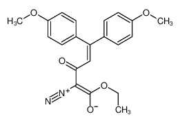 89861-34-7 4-diazonio-5-ethoxy-1,1-bis(4-methoxyphenyl)-5-oxopenta-1,3-dien-3-olate