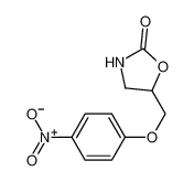 5-[(4-nitrophenoxy)methyl]-1,3-oxazolidin-2-one 86181-86-4