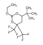 100991-78-4 structure, C11H17BF6O3