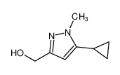 5-Cyclopropyl-1-methyl-1H-pyrazole-3-methanol 1226334-07-1