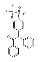 366788-31-0 1,2-diphenyl-2-{1-[(trifluoromethyl)sulfonyl]-1,4-dihydro-4-pyridinyl}-1-ethanone