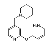 4-[4-(Piperidinomethyl)pyridyl-2-oxy]-cis-2-butenamine 118288-25-8