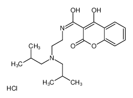 1245-33-6 structure, C20H29ClN2O4