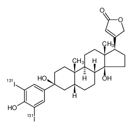 100850-12-2 structure, C29H36I2O5