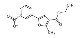 ethyl 2-methyl-5-(3-nitrophenyl)furan-3-carboxylate 175276-71-8