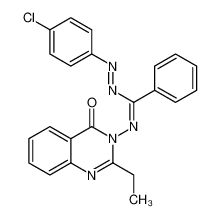 110605-10-2 structure, C23H18ClN5O