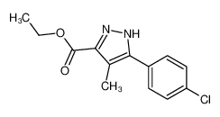 192702-54-8 spectrum, ethyl 3-(4-chlorophenyl)-4-methyl-1H-pyrazole-5-carboxylate