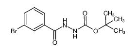 489455-69-8 spectrum, 3-bromophenylcarbonyl-(N-tert-butoxycarbonyl)hydrazide