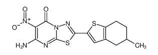 100987-41-5 structure, C14H13N5O3S2