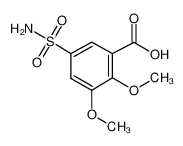 2,3-二甲氧基-5-磺酰胺基苯甲酸