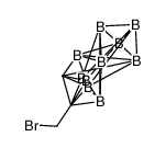 19496-84-5 structure, C3H13B10Br