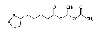 1225192-51-7 (R)-5-[1,2]dithiolan-3-yl-pentanoic acid 1-acetoxy-ethyl ester