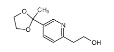 5-(2-甲基-1,3-二氧杂烷-2-基)- 2-吡啶乙醇