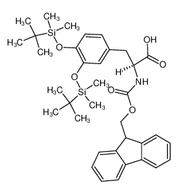 364619-17-0 spectrum, 3,4-bis(tert-butyldimethylsilyloxy)-N-(9-fluorenylmethyloxycarbonyl)-L-phenylalanine