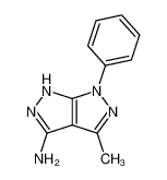 4-甲基-6-苯基-1,6-二氢吡唑并[3,4-c]吡唑-3-胺