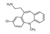 2-(3-chloro-11-methylbenzo[b][1]benzazepin-5-yl)ethanamine 84142-01-8