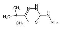 5-叔丁基-2-肼基-6H-1,3,4-噻二嗪