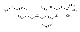 (4-甲酰基-5-((4-甲氧基苄基)氧基)吡啶-3-基)氨基甲酸叔丁酯