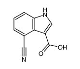 110811-33-1 4-cyano-1H-indole-3-carboxylic acid