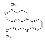 17800-20-3 2-氯-10-[3-(二甲基氨基)丙基]-3-甲氧基-10H-吩噻嗪